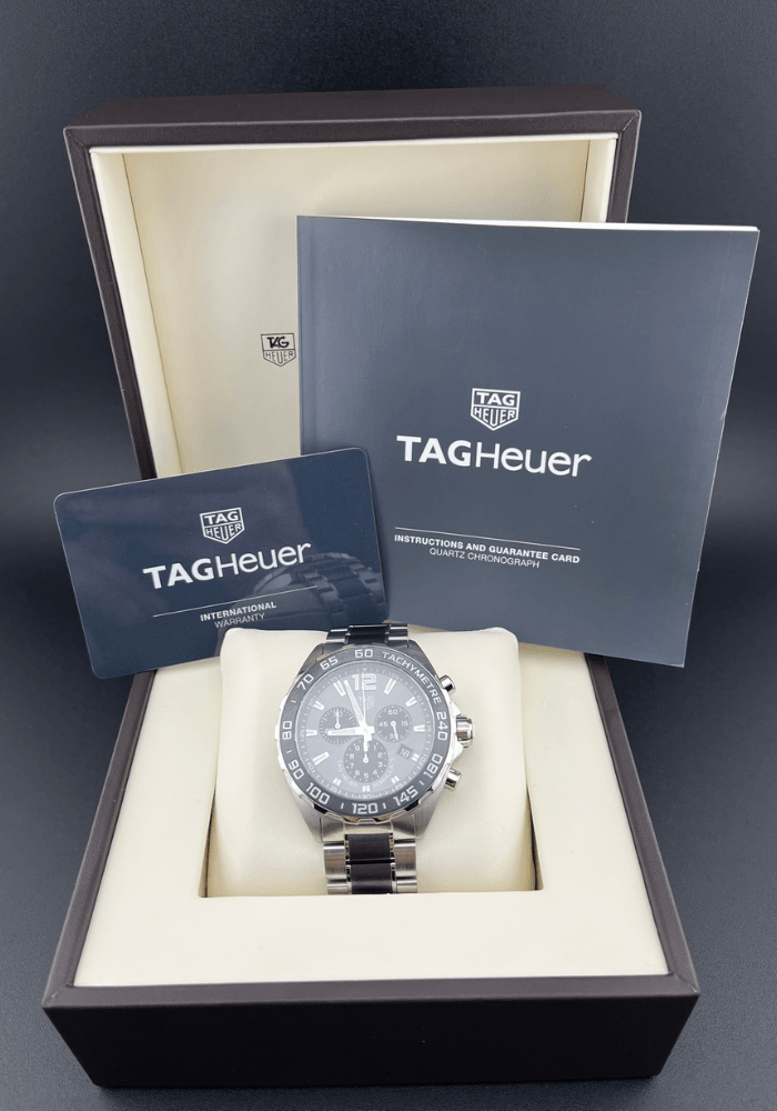 pre owned tag heuer formula 1 quartz – caz1011