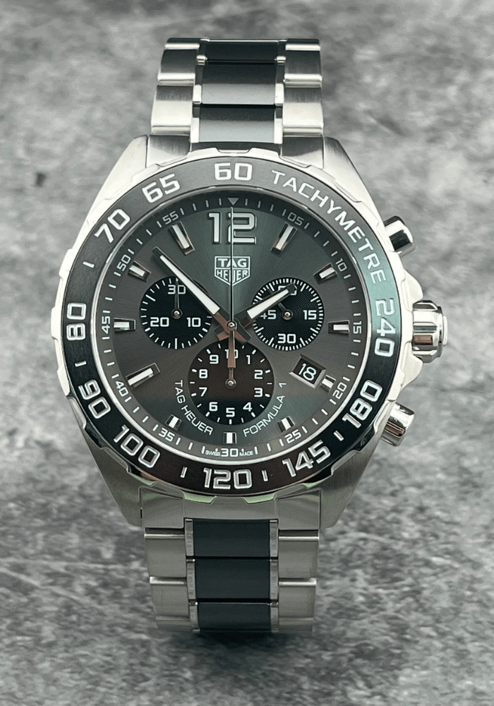 pre owned tag heuer formula 1 quartz – caz1011