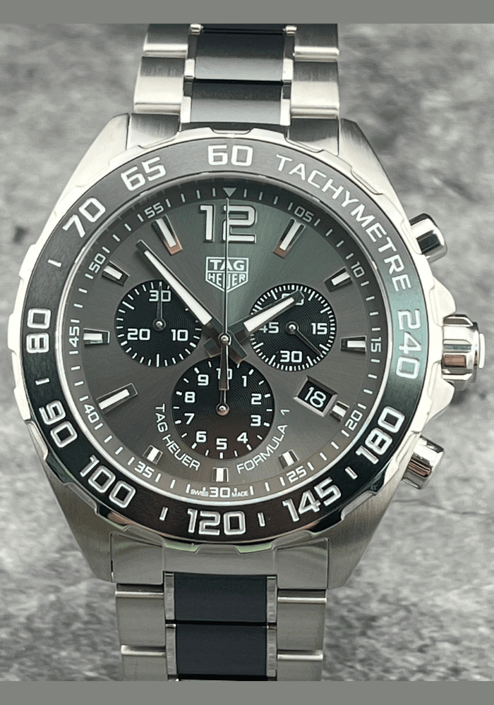 pre owned tag heuer formula 1 quartz – caz1011