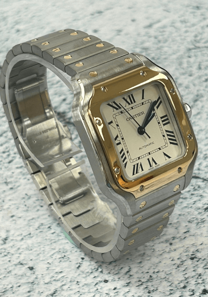 pre owned cartier santos 4075 w2sa0016